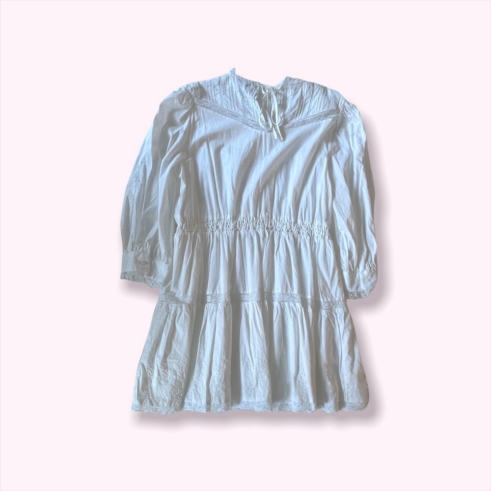loveshackfancy x target white mini dress - Picture 3 of 5